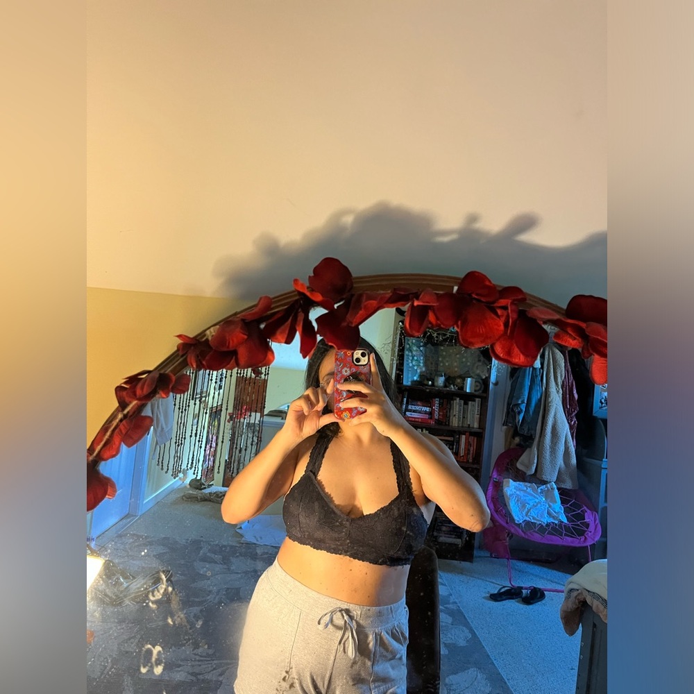 Black bralette